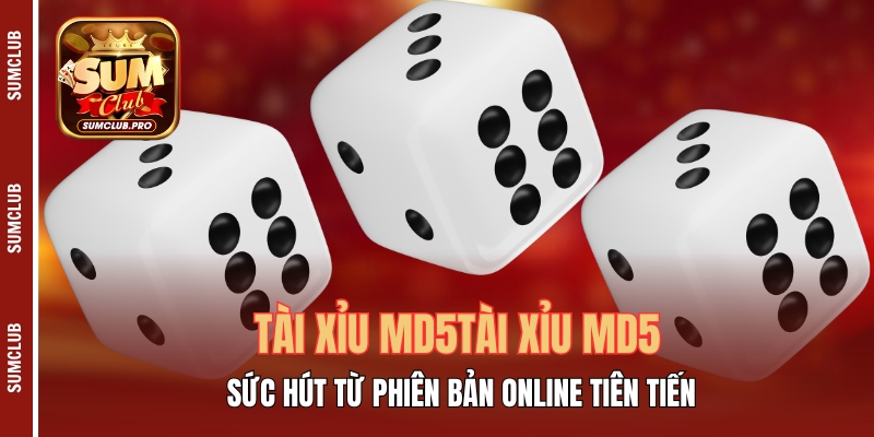 Tài xỉu MD5 - Sức hút từ phiên bản online tiên tiến 1 Tài Xỉu MD5 - Sức Hút Từ Phiên Bản Online Tiên Tiến