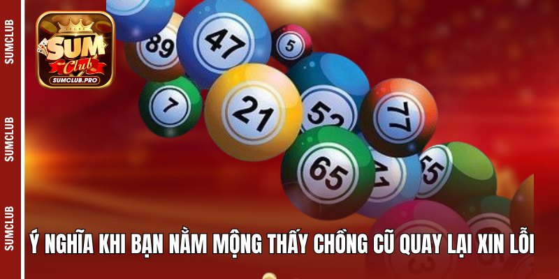 Mơ thấy chồng cũ là điềm tốt hay xấu, giải mã cùng Sumclub 3 Ý nghĩa khi bạn nằm mộng thấy chồng cũ quay lại xin lỗi